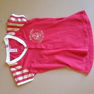 PEPE jeans London NWOT red Boys shirt small nautical club